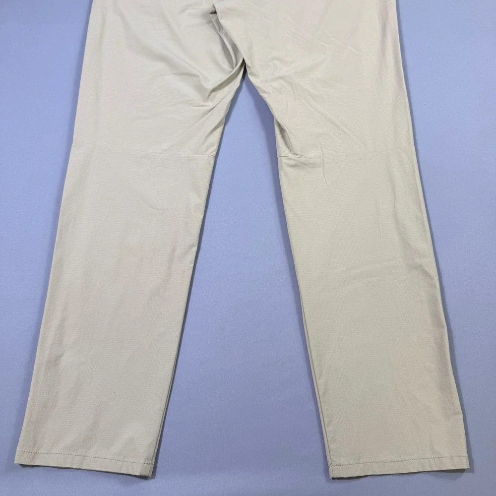 Tommy Bahama Boracay Performance Pants Mens 34x32 Tan Stretch Beach Golf Wicking